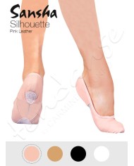 Scarpe da Mezza Punta Sansha Silhouette Pelle  Pianta M *OFFERTA*