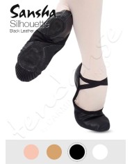Scarpe da Mezza Punta Sansha Silhouette Pelle  Pianta M *OFFERTA*