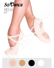 Scarpe da Mezza Punta So Danca Elasticizzate