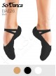 Scarpe da Mezza Punta So Danca Tela Inserto Elastico Pianta W