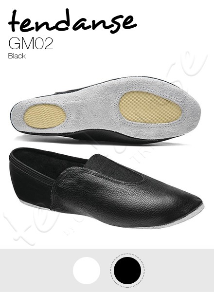 Scarpe da Ritmica in Pelle Doppio Fondo Gomma