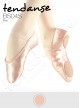 Scarpe da Mezza Punta Tendanse Suola Spezzata Raso Rosa