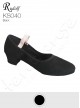 Scarpe da Carattere Rudolf in Tela e Tacco 40mm