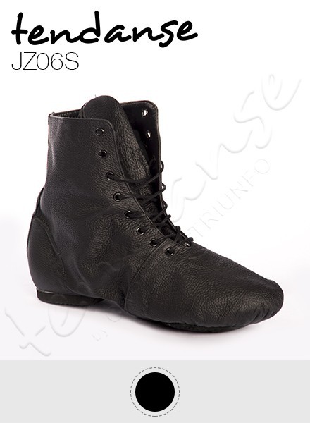 Stivaletto da Jazz Alto Pelle Suola Spezzata
