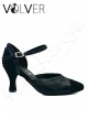 Scarpe da Ballo Donna Camoscio Nero Brill Nero Suola Camoscio Tacco 70P