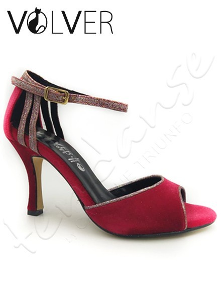 scarpe con tacco berlin 016 bordeaux