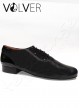 Ballroom Uomo Pelle Nera Vernice Nera Suola Camoscio *OFFERTA*