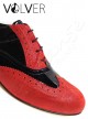 Ballroom Uomo Lame Verice Nero Suola Cuoio *OFFERTA*