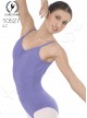 Body Danza a Bretelline Arriccio Cotone Eurotard