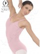 Body Danza a Bretelline Arriccio Cotone Eurotard
