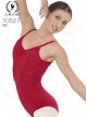 Body Danza a Bretelline Arriccio Cotone Eurotard