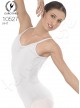 Body Danza a Bretelline Arriccio Cotone Eurotard