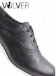 Ballroom Uomo Pelle Nera  Suola Camoscio *OFFERTA*