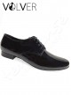 Ballroom Uomo Vernice Nera  Suola Camoscio