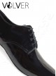 Ballroom Uomo Vernice Nera  Suola Camoscio