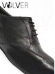 Ballroom Uomo Camoscio Nero Lamè nero Suola Camoscio *OFFERTA*