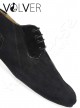Ballroom Uomo Camoscio Nero Vernice Nera  Suola Camoscio *OFFERTA*