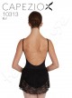 Body Danza Capezio 10313 con Gonnellino i n Pizzo Black/Nero--