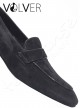 Ballroom Uomo Camoscio Nero Vernice Nera  Suola Camoscio *OFFERTA*
