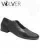 Ballroom Uomo Pelle Nera camoscio nero Suola Cuoio *OFFERTA*