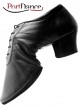 Scarpe da Latino Professionali Pelle Nera
