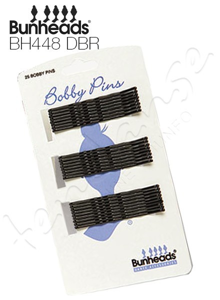 Ferretti PRO per Capelli Bunheads Dark Brown/Castano scuro 25 pz