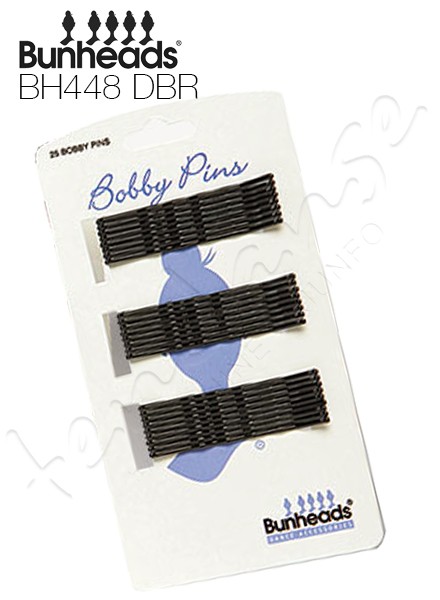 Ferretti PRO per Capelli Bunheads Dark Brown/Castano scuro 25 pz