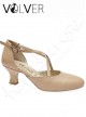 Scarpe da Ballo Incrociate A Pelle Rosa TC 50R