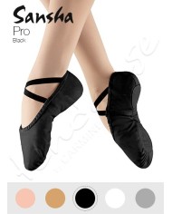 Scarpe da Mezza Punta Sansha PRO1 Tela Pianta N Suola Spezzata