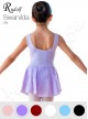 Abitino Danza Per Bambina Cotone Canotta con Gonnellina in Chiffon Rudolf--