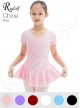 Body Danza per Bambina M/Corta con Gonnellina in Chiffon Rudolf--