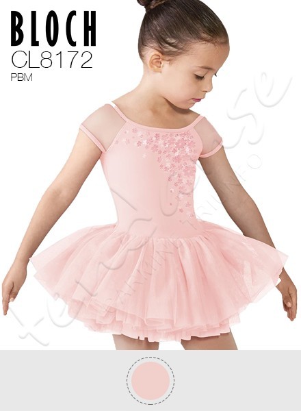 KUXUAN Tutu Ballerina Bambina, Body per Danza Classica per Ragazze tutù per  Ballerine a Maniche Corte/Lunghe,PurpleB-160 : : Moda