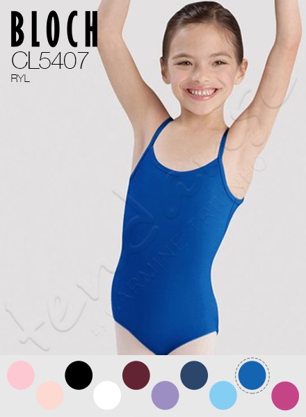 Body Danza Babina a Bretelline in Cotone Bloch Plie