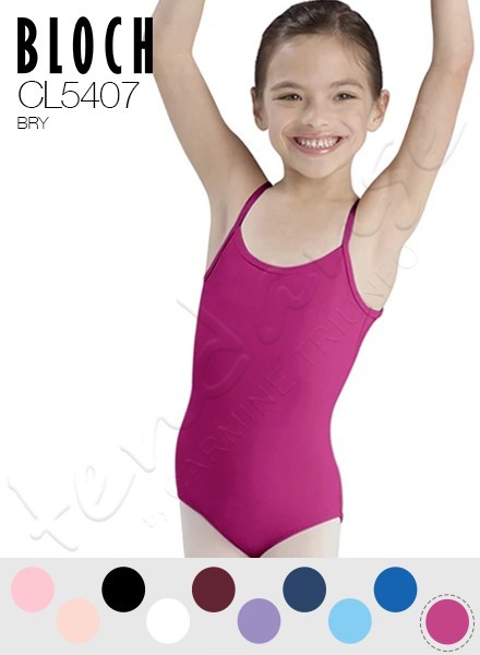 Body Danza Babina a Bretelline in Cotone Bloch Plie