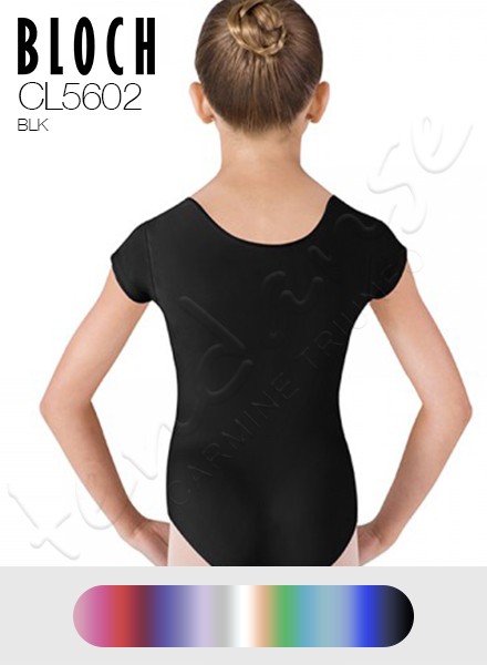 Body Danza Bambina Maniche Corte Bloch Dujour