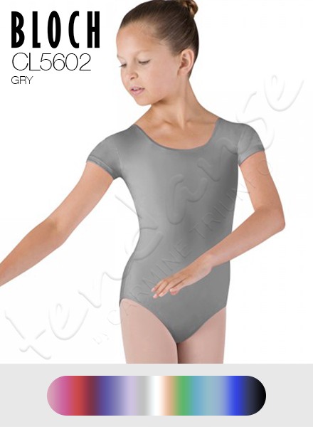 Body Danza Bambina Maniche Corte Bloch Dujour
