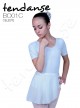 Body Danza per Bambina in Cotone Maniche Corte  Tendanse