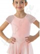 Body Danza Per Bambina  NINA Cotone Mezza Manica Mesh Rudolf