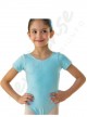 Body Danza Per Bambina Cotone Mezza Manica Cotone Arricciabile  Rudolf