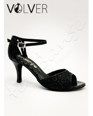 Scarpe da Ballo Donna Brill Vernice Nera Tacco 70S *OFFERTA*