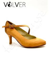 Scarpe da Ballo Donna Raso Flash Suola Camoscio Tacco 70S