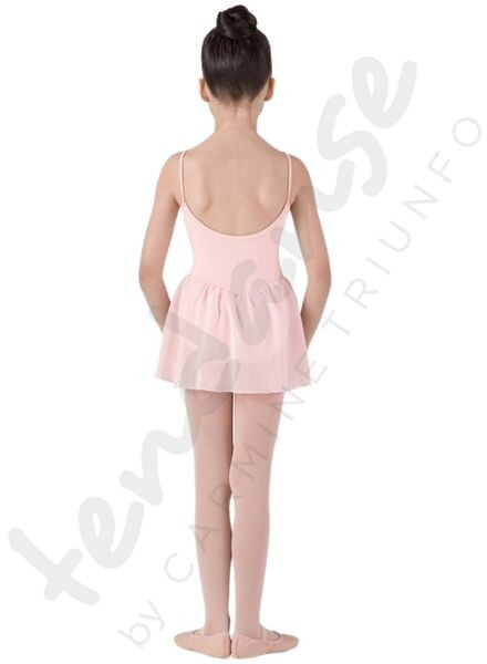 Body Danza Bambina a bretelline e Gonnellino Bloch  Blossom