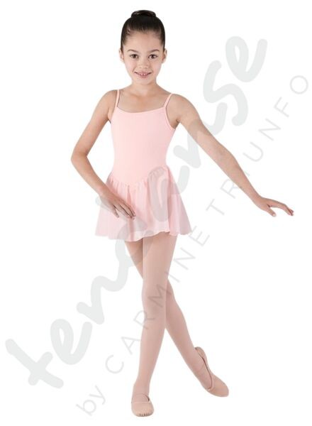 Body Danza Bambina a bretelline e Gonnellino Bloch  Blossom