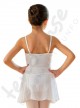 Body Danza Per Bambina a Bretelline con Gonnellina in Chiffon