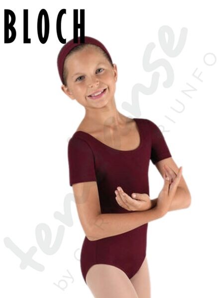 Body Danza Bambina Maniche Corte Bloch Ballet