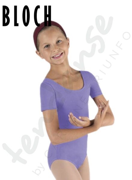 Body Danza Bambina Maniche Corte Bloch Ballet