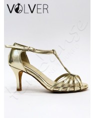 Scarpe da Ballo Donna Metal Perla Tacco 70S