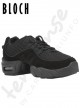 Sneaker Bloch Boost Drt camoscio nero  e tela Uomo