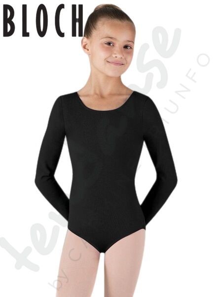 Body Danza Bambina Manica Lunga in Cotone  Bloch Petit