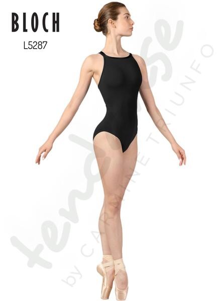 Body Danza Donna Bloch Con Spalline Doppie